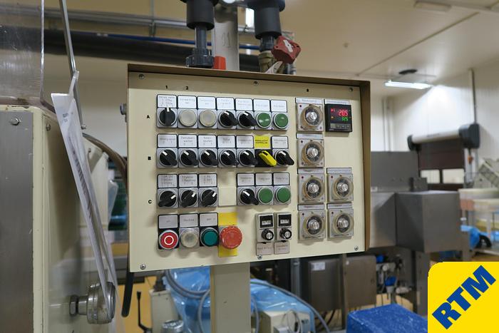 Used PRALINE DEPOSITING/ENROBING LINE