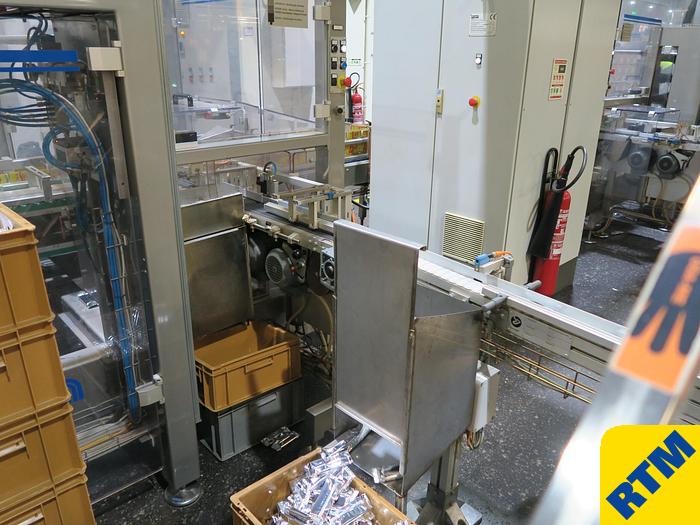 Used BISCUIT / BAR FLOWPACKING AND CARTONNING PACKING LINE