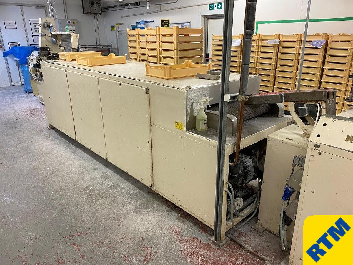 Used Extruder and Cooling Tunnel