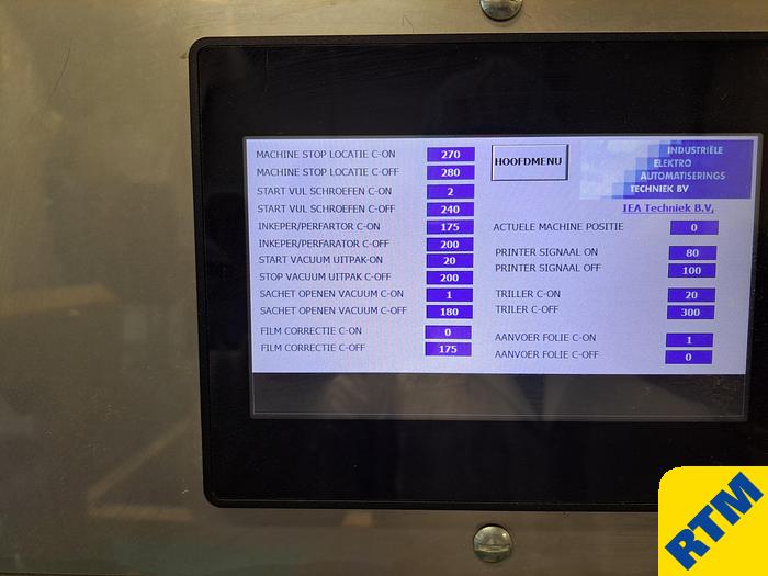 Used Powder Sachet Filler