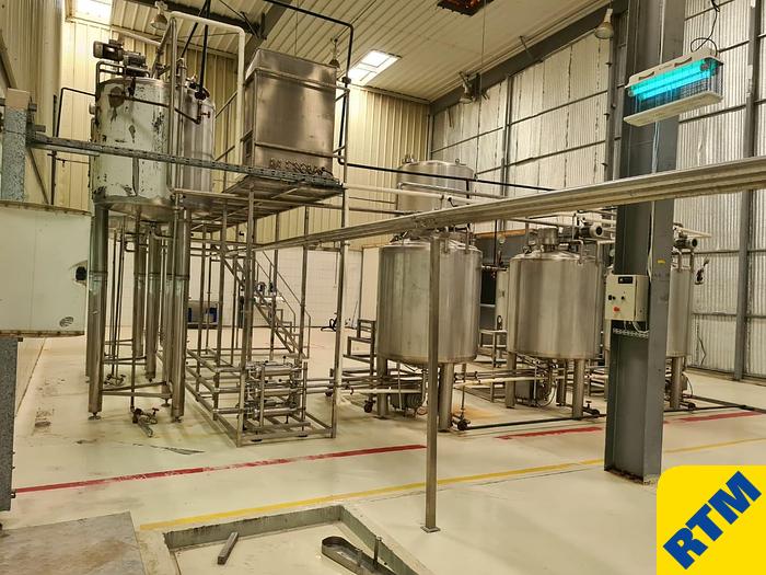 Used ICE LOLLY/ POP LINE For lollies in plastic tubes of 90ml volume