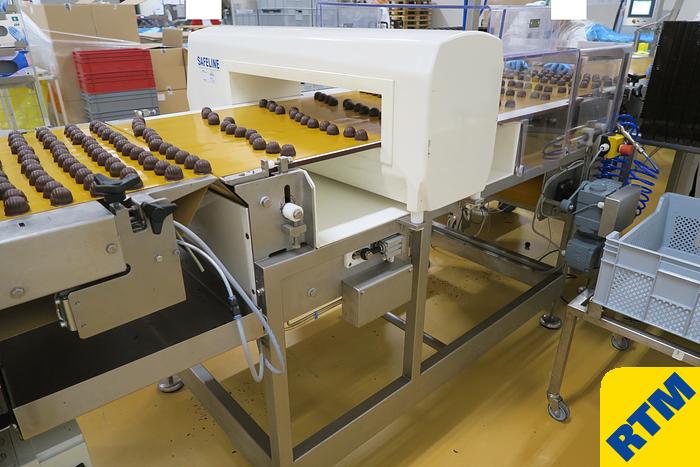 Used PRALINE DEPOSITING, EXTRUDING/FORMING & CHOCOLATE COATING LINE