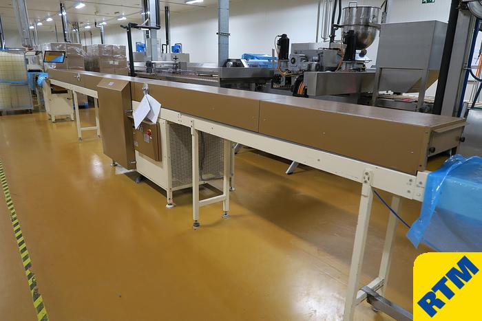 Used PRALINE DEPOSITING/ENROBING LINE