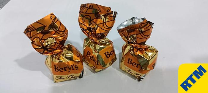 Used Chocolate Single Twist Wrapper