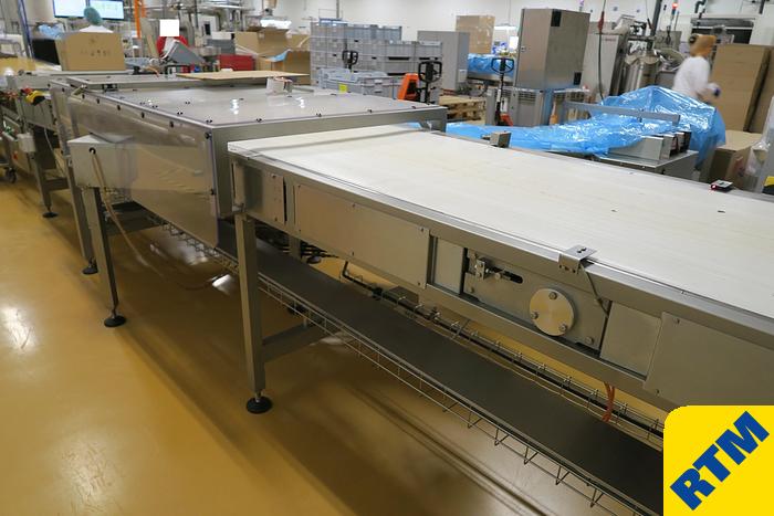 Used PRALINE DEPOSITING, EXTRUDING/FORMING & CHOCOLATE COATING LINE