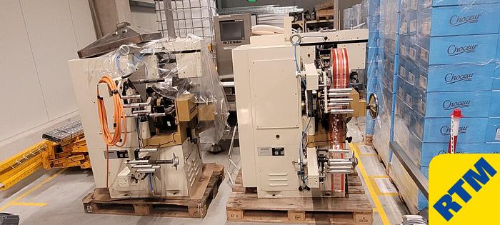 Used (2) Chocolate Double Twist Wrappers