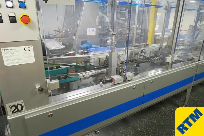 Used BISCUIT / BAR FLOWPACKING AND CARTONNING PACKING LINE