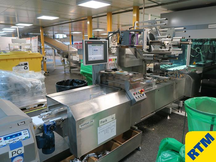 Used BISCUIT / BAR FLOWPACKING AND CARTONNING PACKING LINE