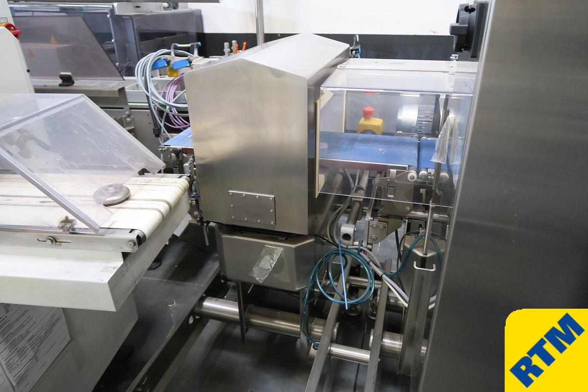 Used Combination Metal Detector-Checkweigher