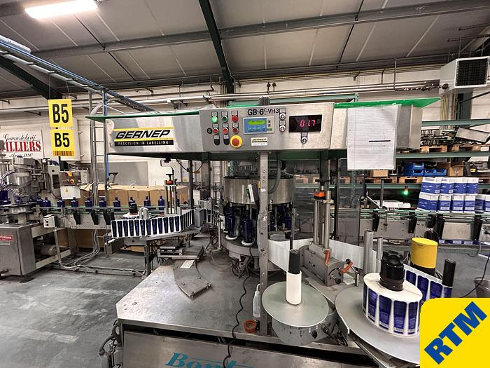 Used Bottle Filling Line