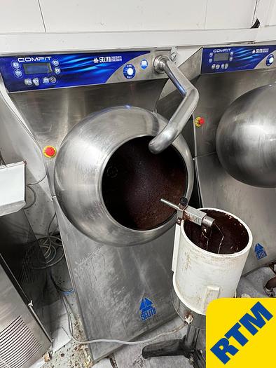 Used (2) Coating Pans