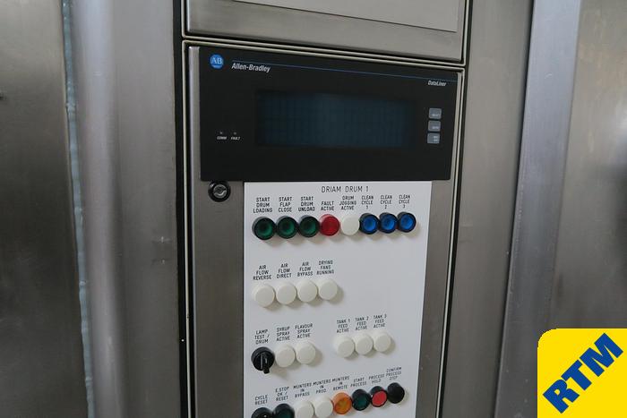 Used Lot 24 - COATED CANDY DEPARTMENT - Coating Drums