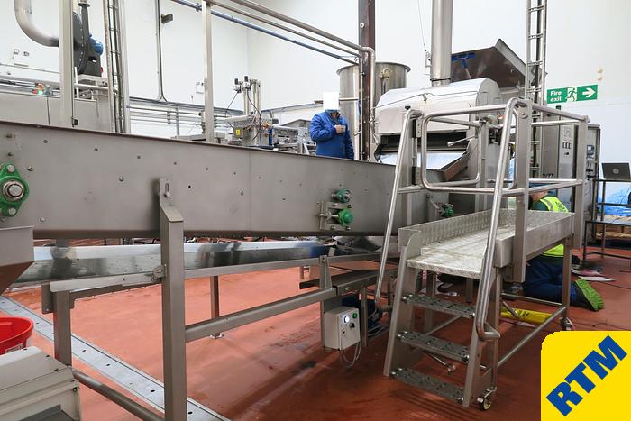 Used Snack Pellet Frying Line