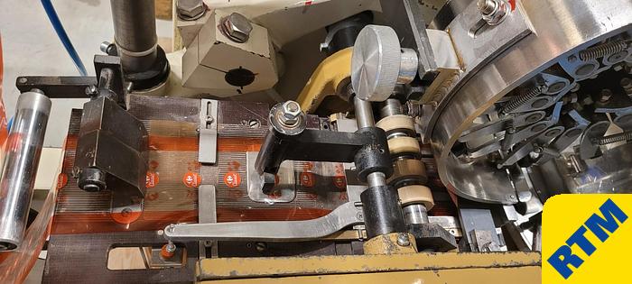 Used (2) Chocolate Double Twist Wrappers