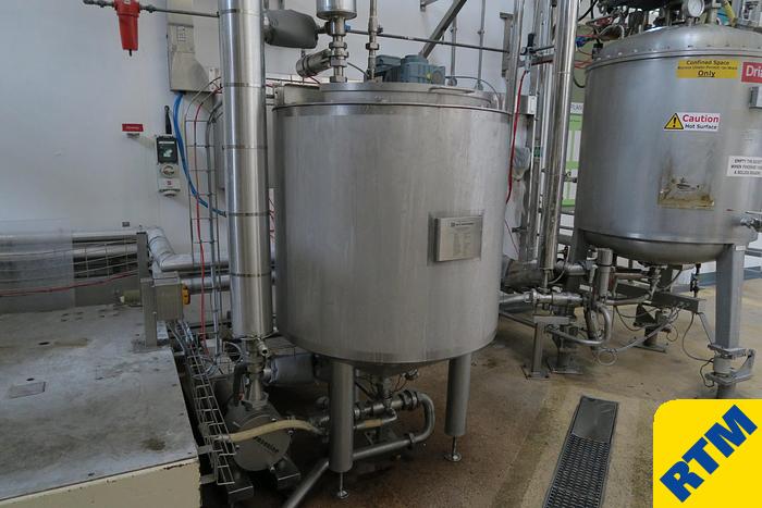 Used Lot 24 - COATED CANDY DEPARTMENT - Coating Drums