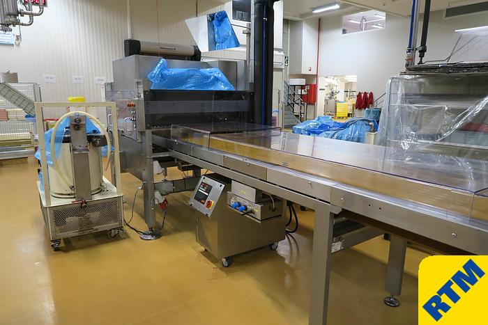 Used PRALINE DEPOSITING, EXTRUDING/FORMING & CHOCOLATE COATING LINE