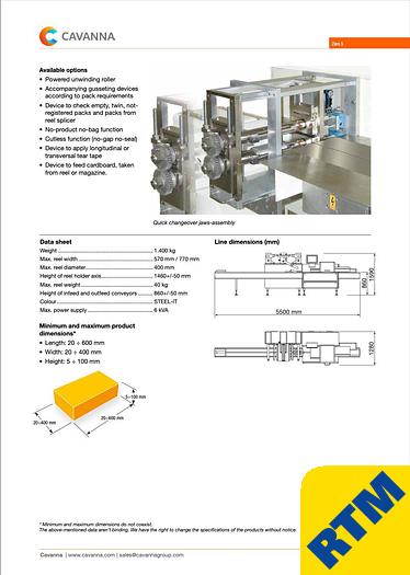 Used Flowpack Wrapper