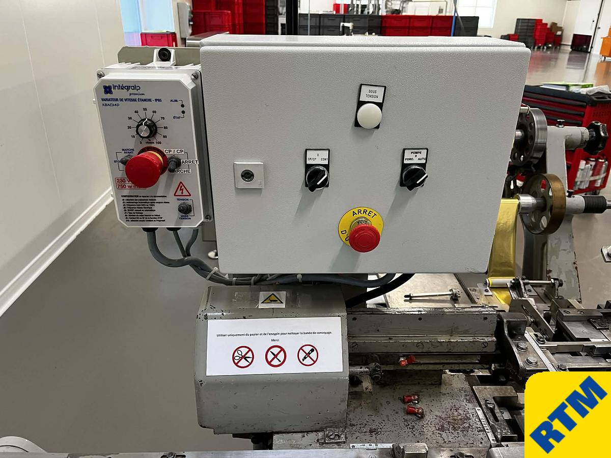 Used Chocolate Neapolitan Wrapper