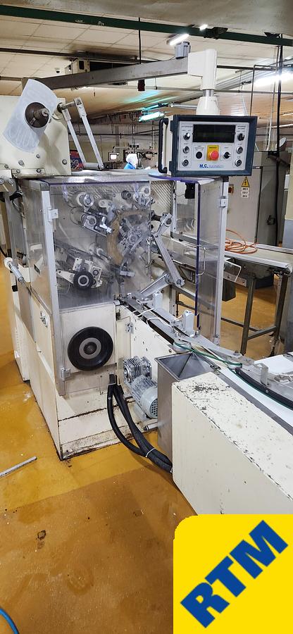 Used (2) Single Twist Wrappers for Chocolates