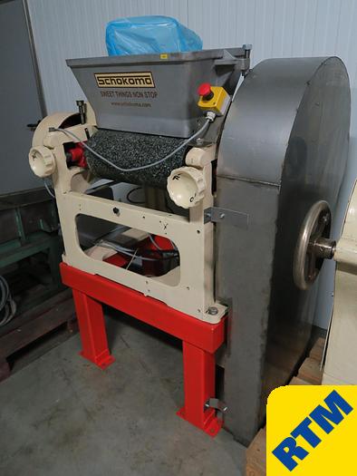 Used (2) stone 3-roll refiners