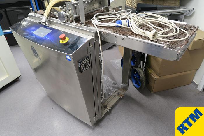 Used Chocolate Temperer with Enrober