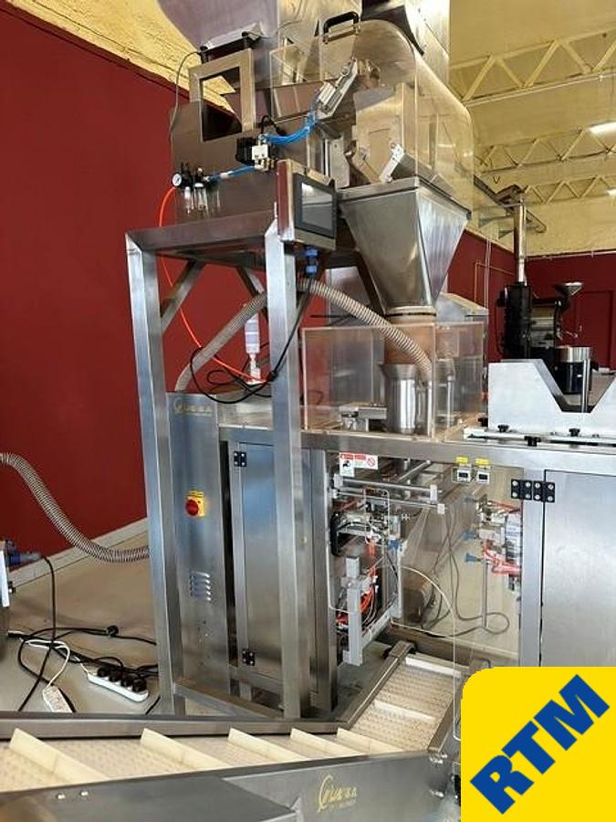 Used Coffee Roasting and Packing Line