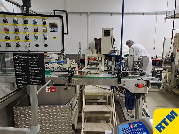 Used CHOCOLATE PASTE FILLING & CAPPING MACHINE