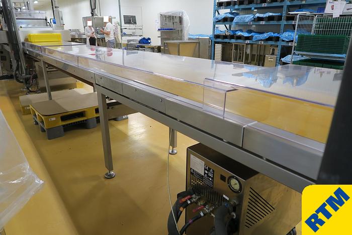 Used PRALINE DEPOSITING, EXTRUDING/FORMING & CHOCOLATE COATING LINE