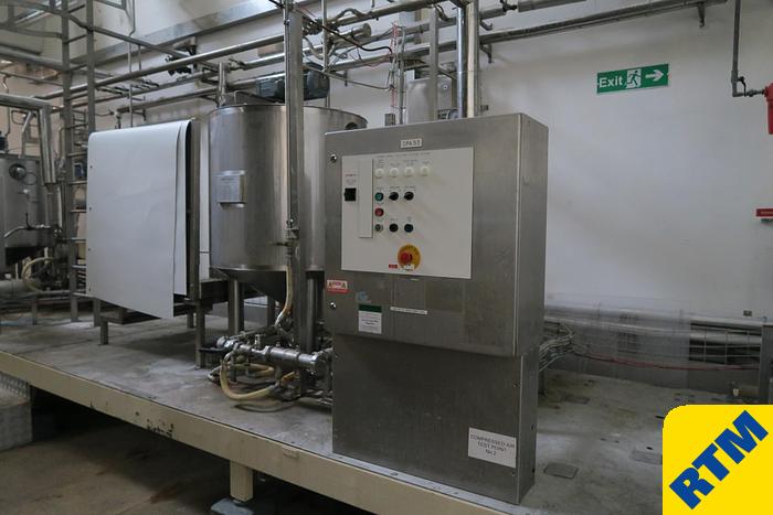 Used Lot 24 - COATED CANDY DEPARTMENT - Coating Drums