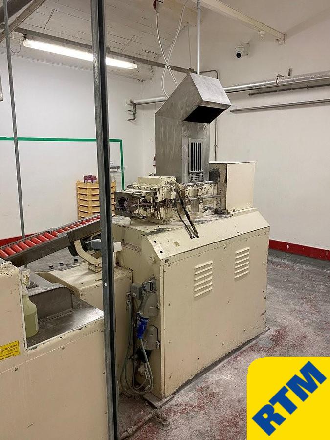 Used Extruder and Cooling Tunnel