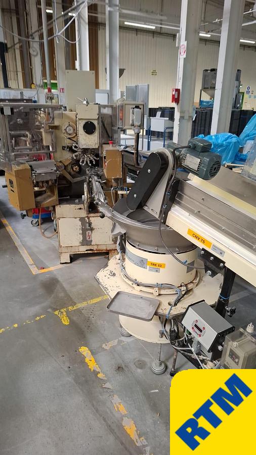 Used (2) Double Twist Wrapper for Chocolate