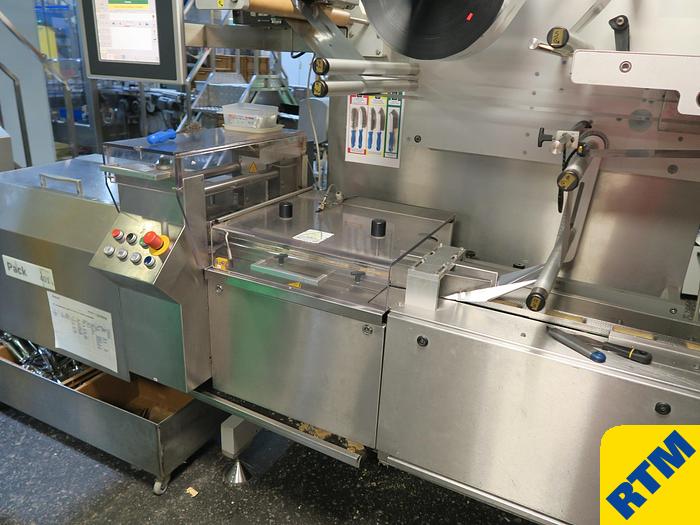 Used BISCUIT / BAR FLOWPACKING AND CARTONNING PACKING LINE