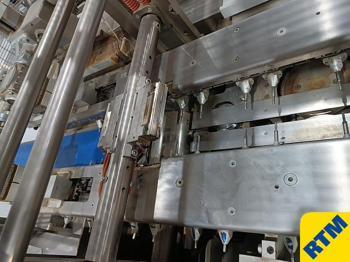 Used (4) Biscuit on-edge flowpack wrappers