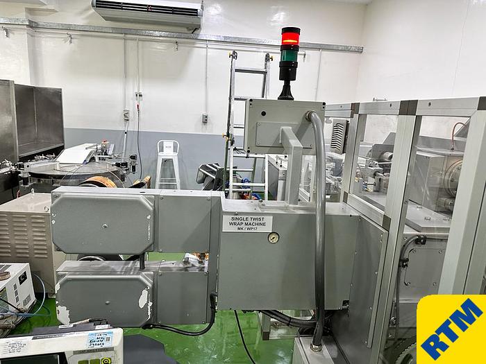 Used Chocolate Single Twist Wrapper