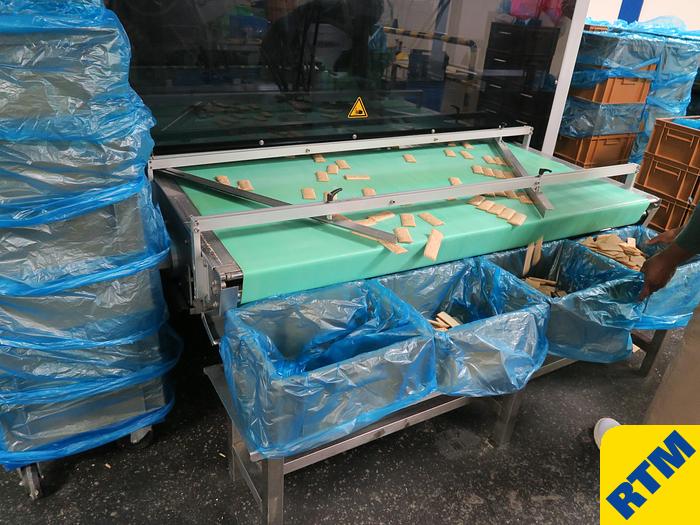 Used BISCUIT / BAR FLOWPACKING AND CARTONNING PACKING LINE