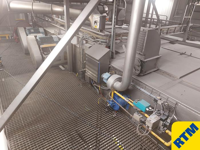 Used BUHLER AEROGLIDE OVEN / DRYER