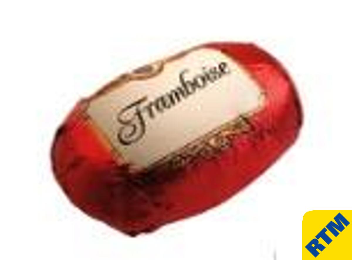 Used Chocolate Foil Fold Wrapper