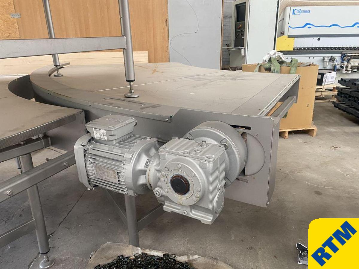 Used 180 DEGREE CONVEYOR / BELT TURN TABLE