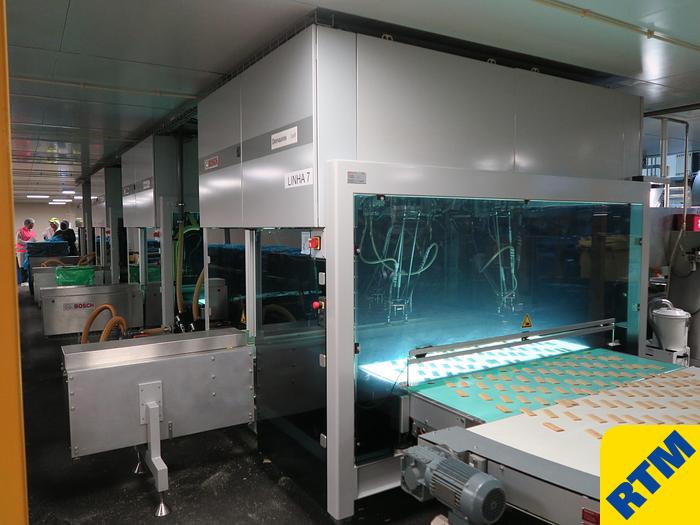 Used BISCUIT / BAR FLOWPACKING AND CARTONNING PACKING LINE