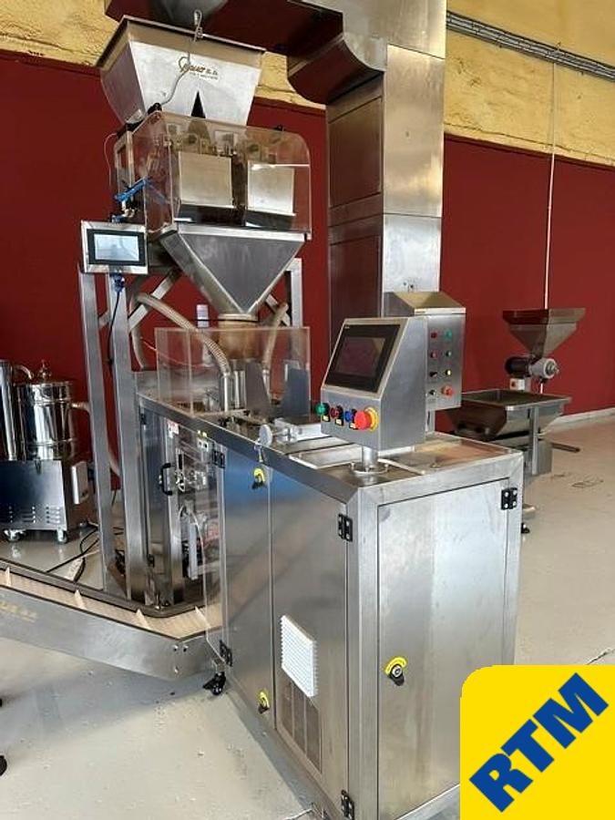Used Coffee Roasting and Packing Line