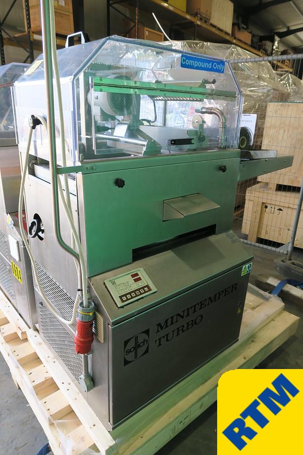 Used Chocolate Enrober