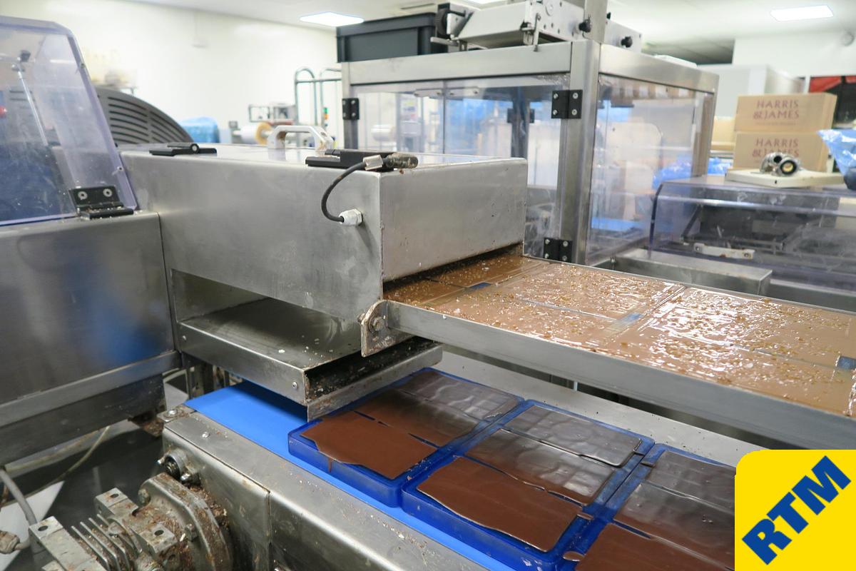 Used Semi-Automatic Chocolate Moulding Line