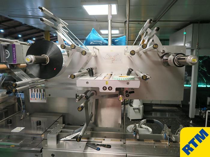 Used BISCUIT / BAR FLOWPACKING AND CARTONNING PACKING LINE