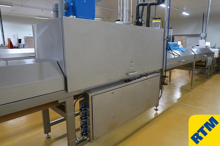 Used PRALINE DEPOSITING, EXTRUDING/FORMING & CHOCOLATE COATING LINE