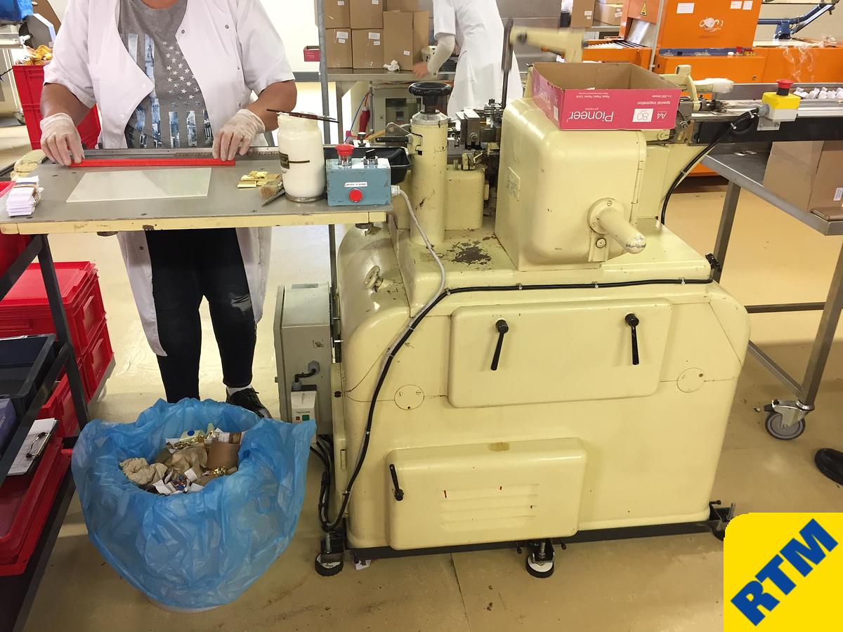 Used Chocolate Neapolitan Wrapper