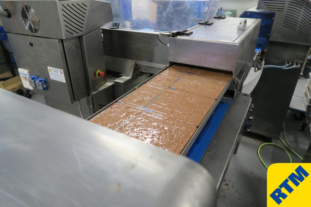 Used Semi-Automatic Chocolate Moulding Line