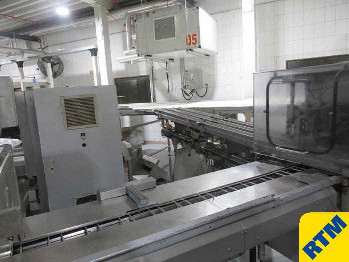 Used (7) Biscuit Roll Wrapping Machines