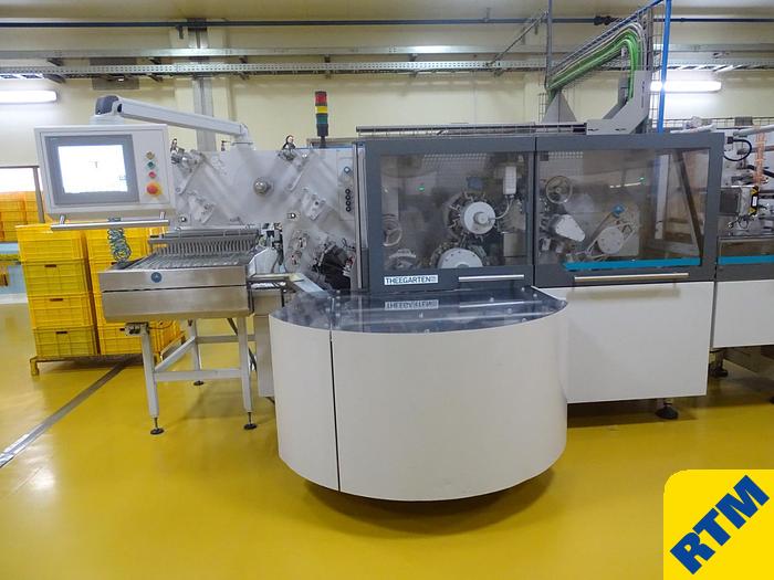 Used (2) HIGH SPEED COMBINATION CANDY FOLD WRAPPERS WITH INTEGRATED FLOWPACK WRAPPING