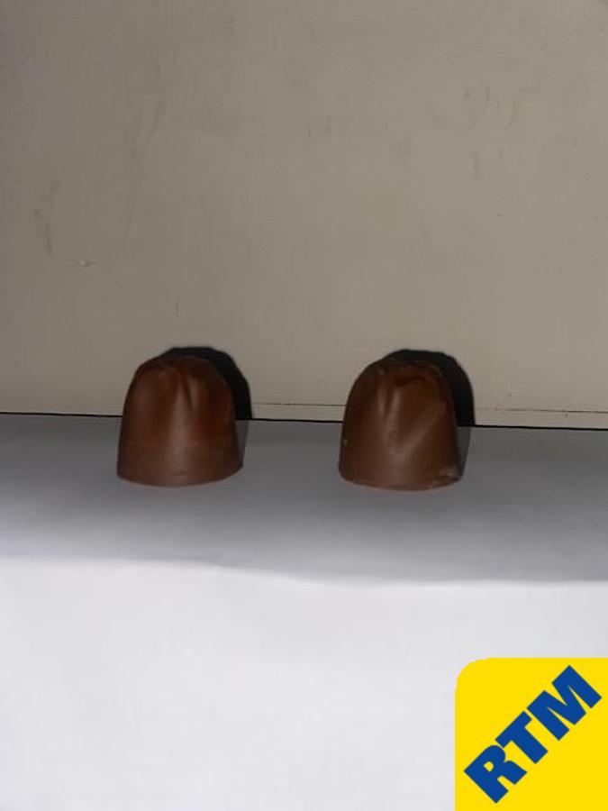 Used (4) Single Twist Wrappers for Chocolates