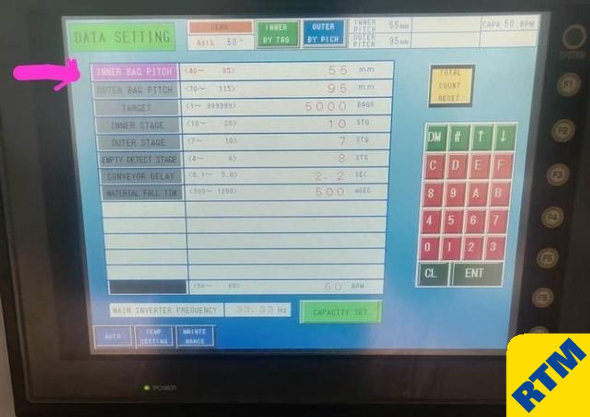 Used Pyramid Teabag Machine